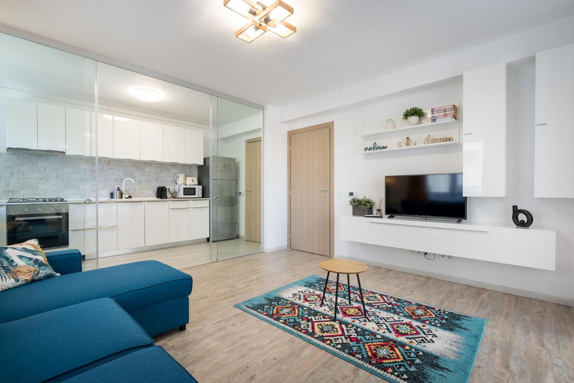 Appartamento The Painter - Timpuri Noi 1Br With Parking Bucarest Esterno foto